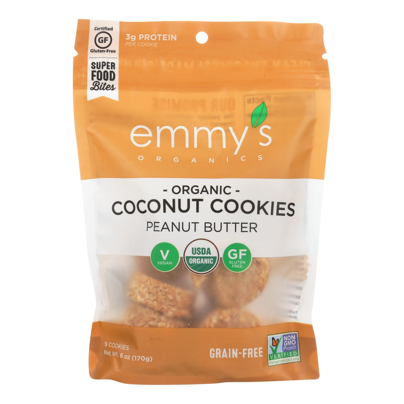 Emmy's Organics Organic Coconut - Case Of 8 - 6 Oz.