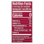 Zevia - Soda Cran Rasp Zero Cal - Cs Of 4-6/12 Fz