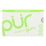 Pur Gum - Coolmint - Aspartame Free - 9 Pieces - 12.6 G - Case Of 12