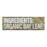 Simply Organic - Bay Leaf Organic - Case Of 6 - 0.14 Ounces