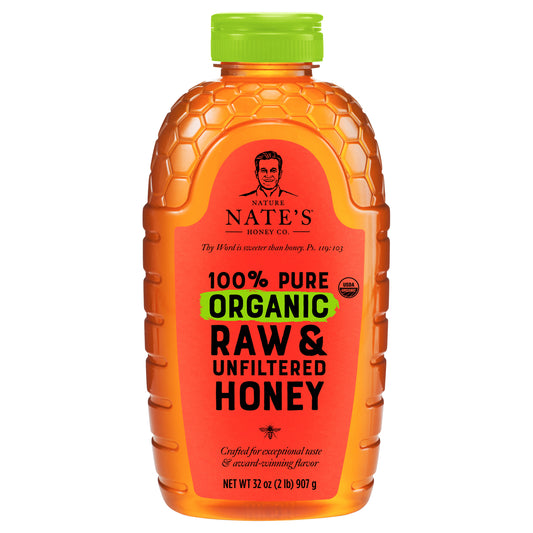 Nature Nate's - Honey Og2 Raw Unfiltered - Cs Of 6-32 Fz