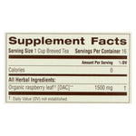 Traditional Medicinals Organic Raspberry Leaf Herbal Tea - Caffeine Free - 16 Bags